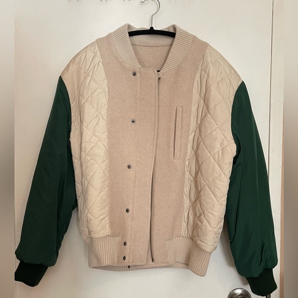 Women's Lacoste Oversized Wool Teddy Jacket XS - Picture 7 of 12